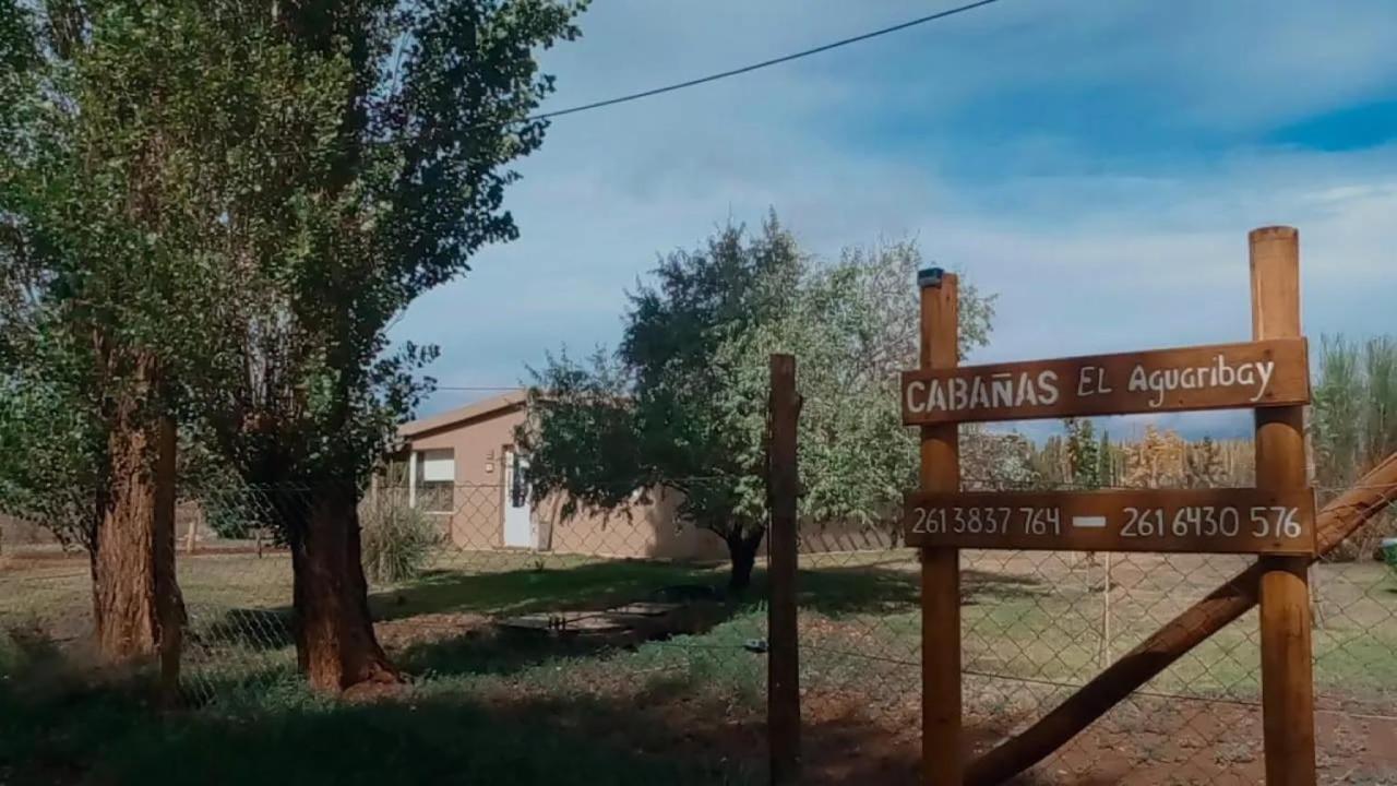 Cabanas El Aguaribay Barreal Exterior foto