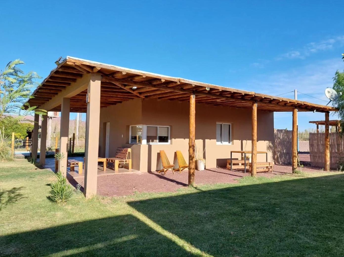 Cabanas El Aguaribay Barreal Exterior foto